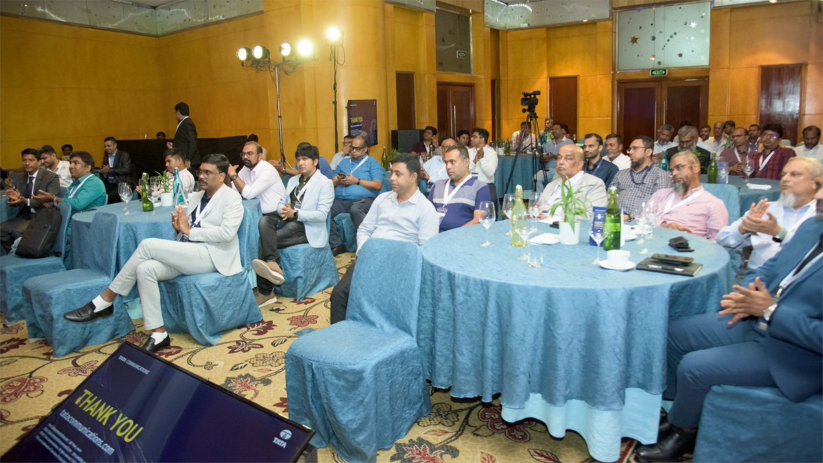 tata_comm's tweet image. From borderless connectivity to secure communications and digital platforms, our Telecom Conclave 2023 at Dhaka was a perfect showcase of how we are #BuildingAConnectedTomorrow that enables enterprise #HyperconnectedEcosystems in a digital age. Here&apos;s a glimpse.
