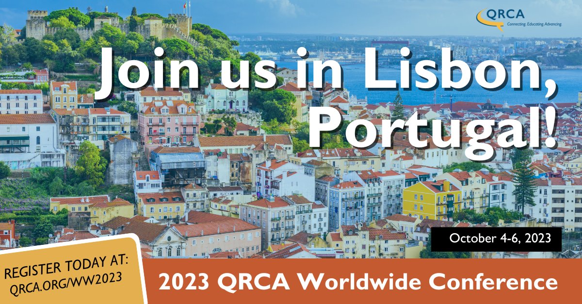 It's time to reconnect and reignite the spark of inspiration! Join us at #QRCAWWC Oct 4-6, where you'll experience networking, engage in thought-provoking sessions &amp; be part of the #qualitativeresearch community's collective #innovation. 

Register Today: qrca.org/page/worldwide…