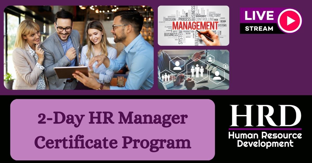 The HR Manager Certificate Program is a comprehensive two-day course designed to equip new and experienced HR professionals with the practical knowledge and skills needed to excel in today’s challenging business landscape. ##CareerDevelopment #

hrdevelop.com/2-day-hr-manag…