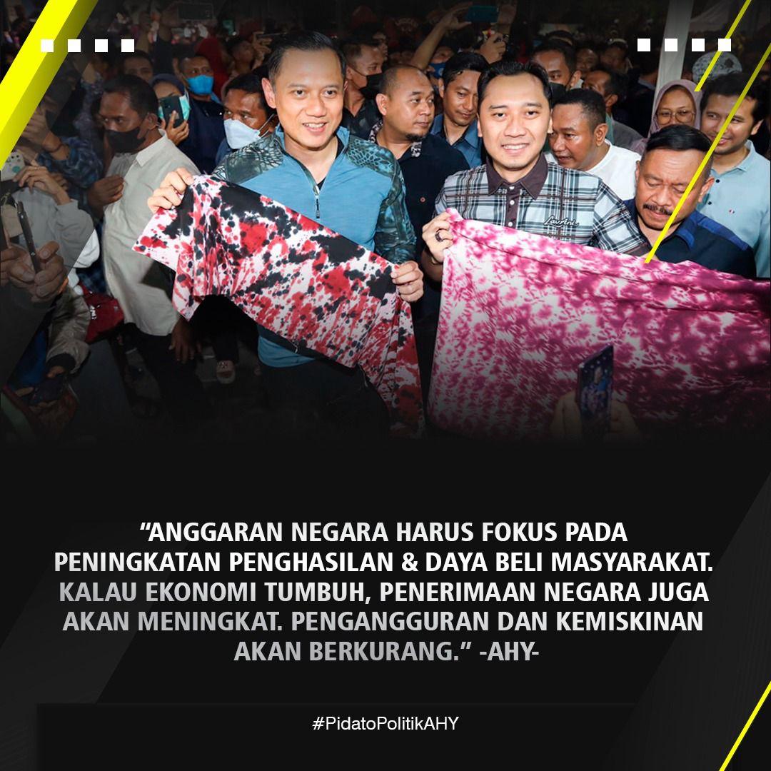 Syntameln's tweet photo. Pasti keren banget nih penyampaian yang diberikan oleh Agus Harimurti dalam pidatonya #PidatoPolitikAHY Demokrat Perubahan Perbaikan https://t.co/8nw8gD3rAV