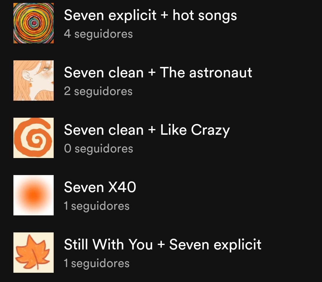 korelvsjin's tweet photo. . ˚◞ABRO HILO DE → Playlists para apoyar a #JungKook_Seven en Spotify ˘͈ᵕ˘͈

fav y rt para difundir ♡ https://t.co/JKx7hhPHGY