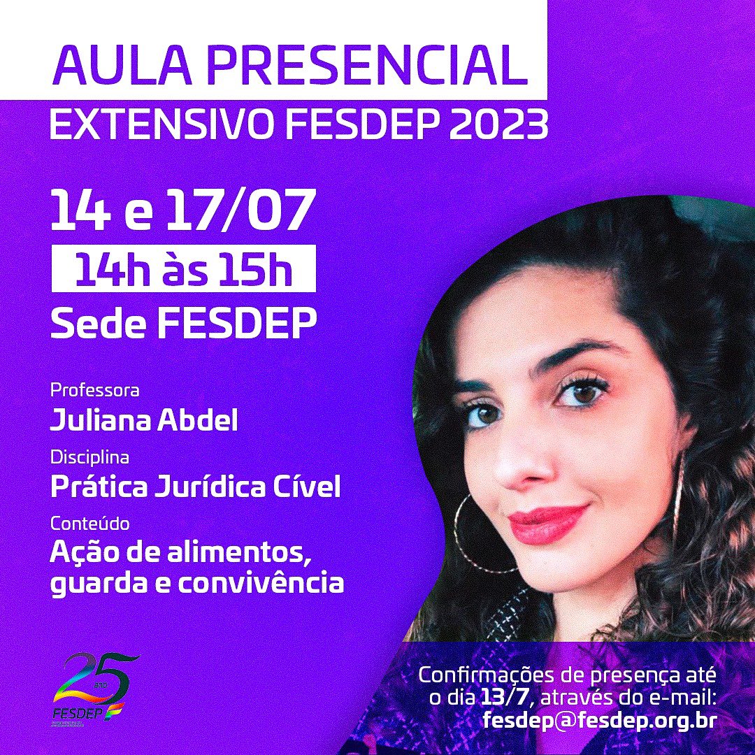 FESDEP's tweet photo. HOJE!
Ainda não fez a sua matrícula no EXTENSIVO 2023?
Não perca tempo e venha estudar na Escola que mais aprova nos concursos de Defensoria Pública.
https://t.co/Nb8FcYhVCb https://t.co/tKx8qF1KSE