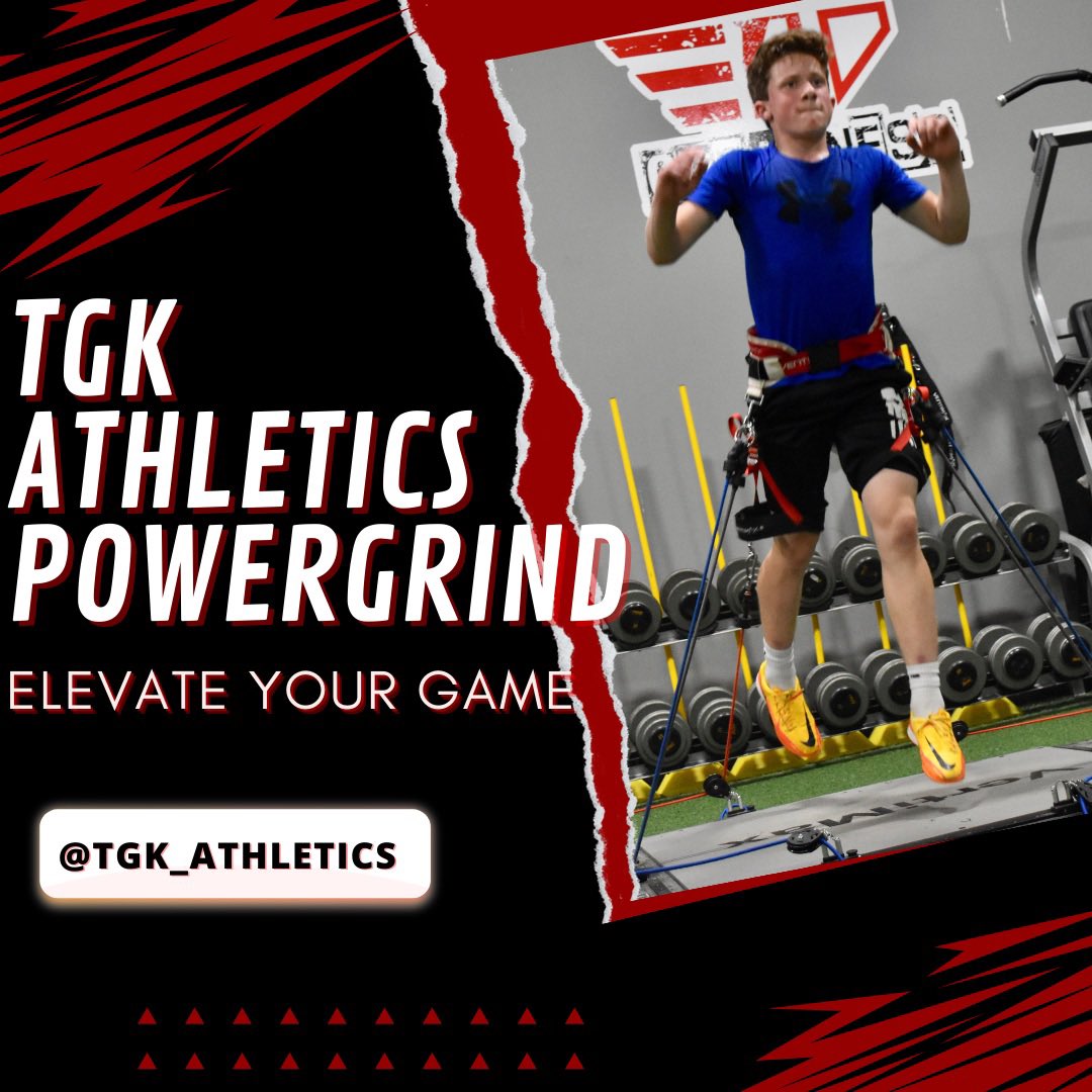 TGK_Athletics's tweet photo. Calling all young athletes! 

Are you ready to take your game to the next level? Join us for a 6-week #PowerGrind sessions, where we combine skill work, speed, strength, and conditioning, all tailored to your specific sport or position. 

But that's not all! We also provide "OFF DAYS" instruction for you to continue your growth and maturity at home every week. We believe in developing well-rounded athletes, both on and off the field.

To sign up and secure your spot, make sure to download the TGK Athletics app 📲. Don't miss out on this incredible opportunity to enhance your skills and unleash your full potential!

#FootballTraining #YouthFootball #TGKAthletics #TGKGrindLab #TheGrindKnows #BallIsLife #EmbraceTheProcess #StriveForGreatness #MaineFootball #StrengthTraining #basketballtraining #multisportathletes #allgrindnogimmicks #praygrindrepeat🙏🏾💪🏾♻�� 

Tag your buddy and spread the word! Let's level up together! 💪🏼🔥

@TGK_Recruiting @TGK_Apparel @VertimaxFootball @Vertimax @GetRaptorFit @Hecostix @blazepod