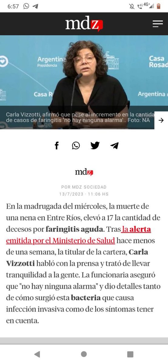 JulioRazona's tweet photo. Ahora los niños mueren por docenas por faringitis. Aumento del mas del 300 % la mortandad infantil desde que se los  inyecta contra el Covid .Situacion de la que nadie se hace cargo, ni la farmaceutica, ni el Estado, por ser "voluntaria" y en etapa de experimentacion. https://t.co/u76uZpCB9B