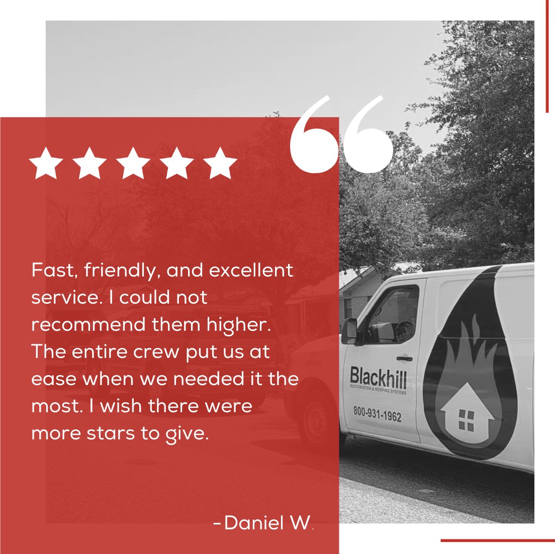 We are always honored to help when you need it the most.