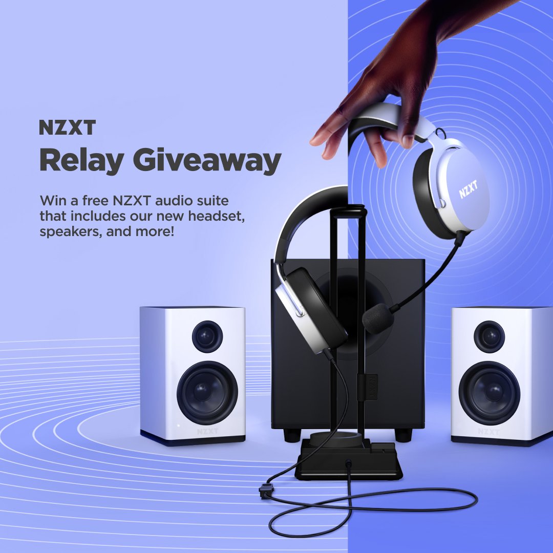 We teamed up with NZXT Partner <a href="/SmashleyTwitch/">Smashley</a> to give away a free Relay audio setup worth over $600!

Retweet and click here to enter: nzxt.co/relaysmash 🔨