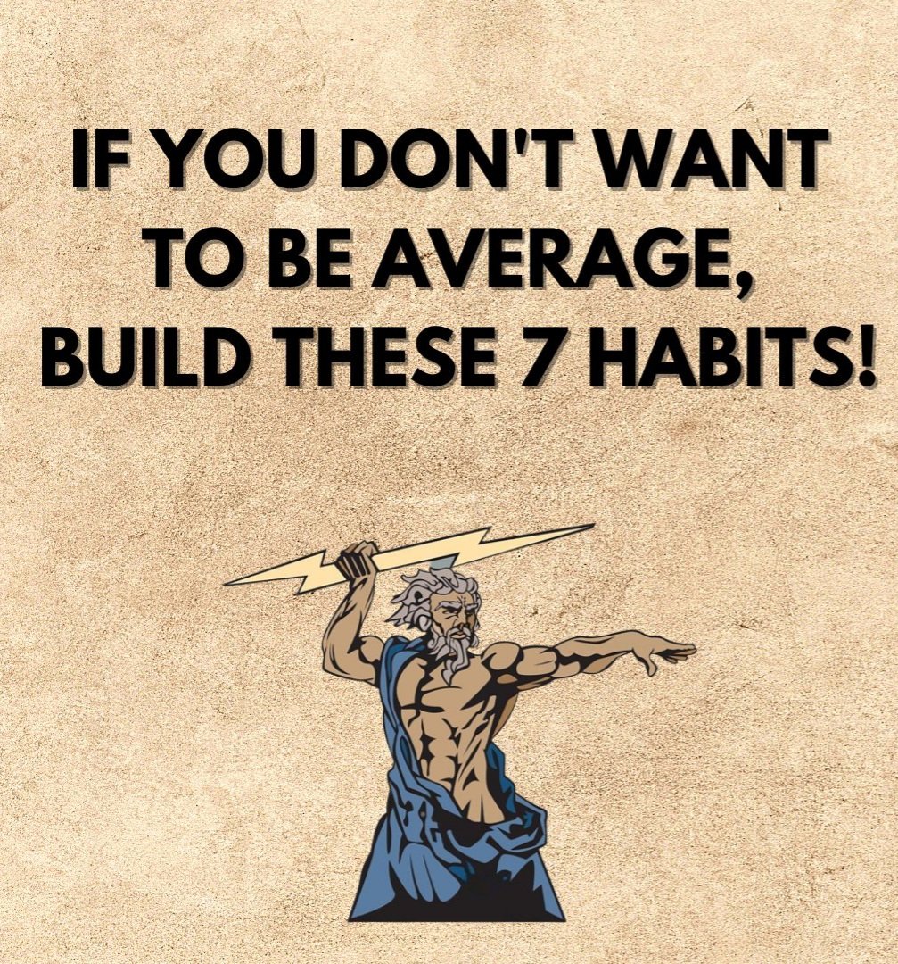 philosophysage's tweet photo. BUILD THESE 7 HABITS TO CHANGE YOUR LIFE: https://t.co/jgqePxDvSM