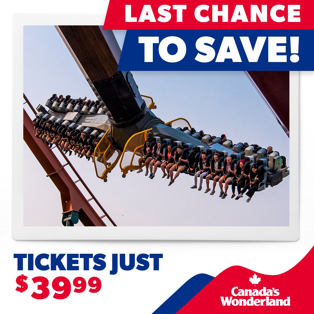 Canada's Wonderland on Twitter: "Our Summer Sale has been extended
