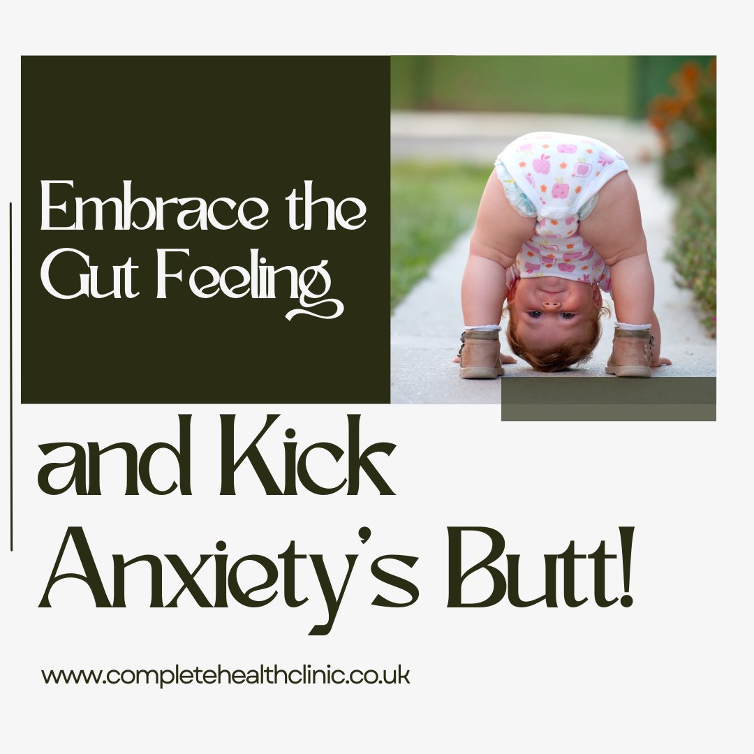 Embrace the Gut Feeling and Kick Anxiety’s Butt!
So, let’s get down to business and understand what this anxiety thing is all about, shall we?

completehealthclinic.co.uk/embrace-the-gu…