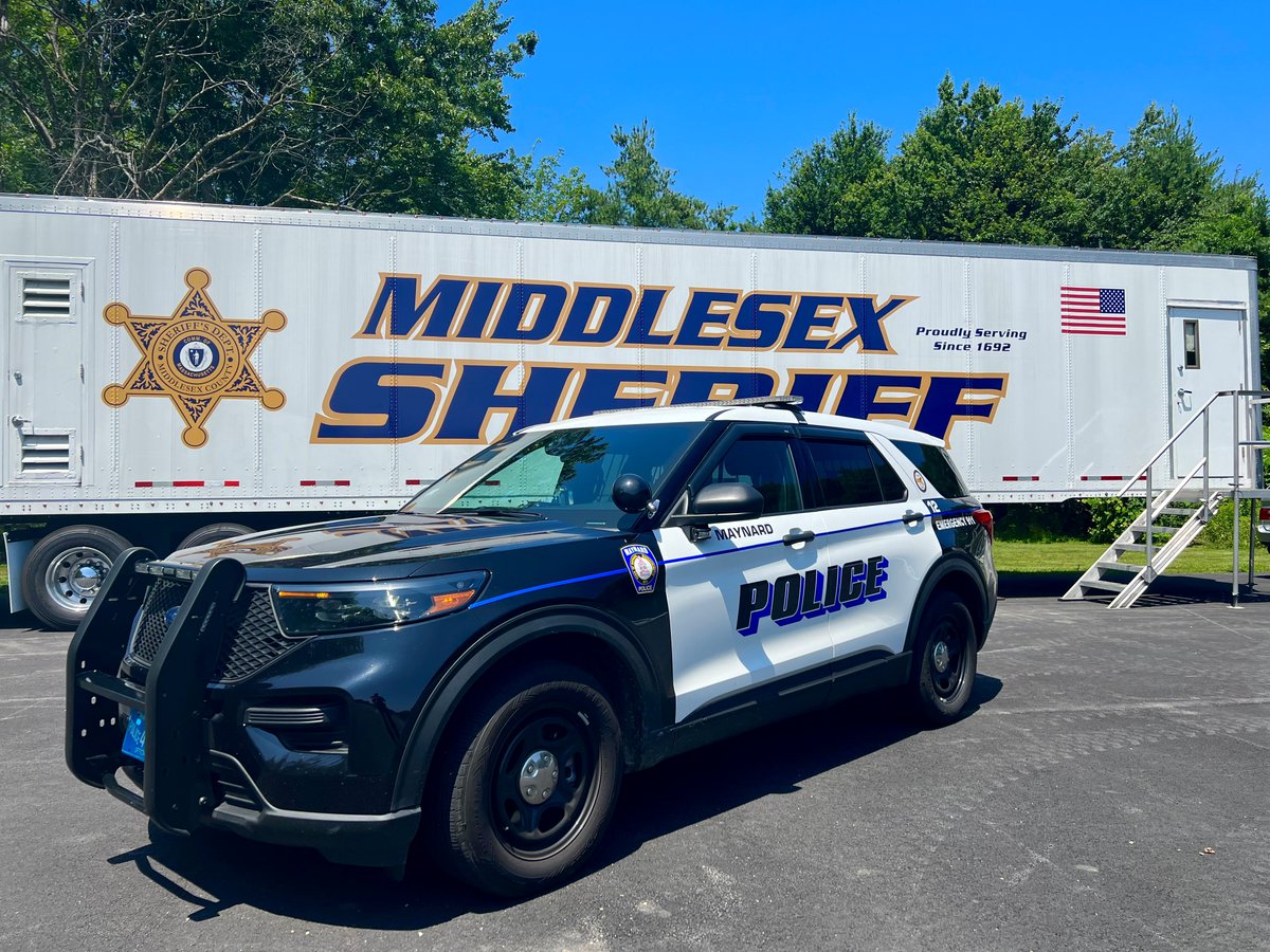 Middlesex Sheriff on Twitter "Maynard Police Department completes