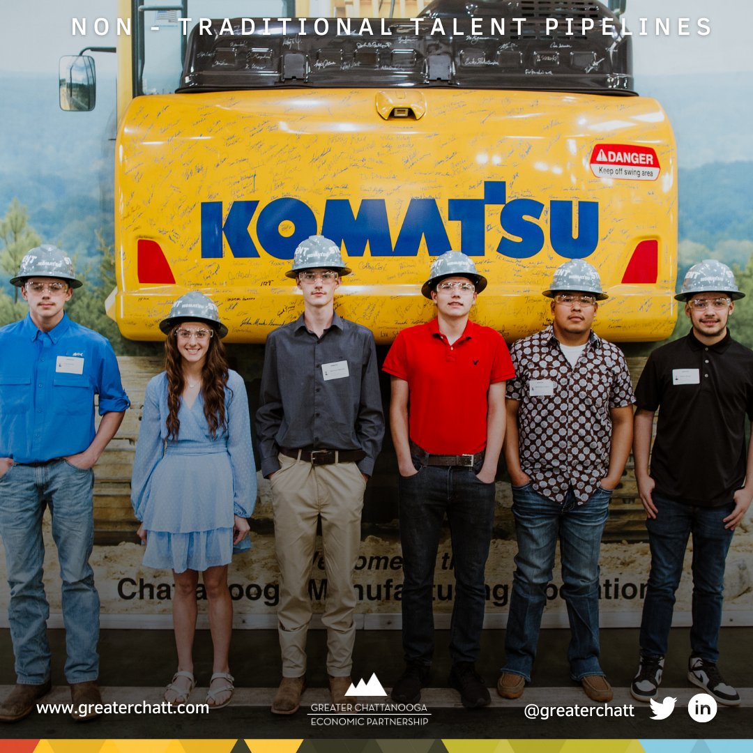 The Komatsu Certified Pre-Apprenticeship Program allows high school seniors to apply the technical knowledge they learn in the classroom in a manufacturing environment. Click the link to learn more. ow.ly/oJtR50P13Hf