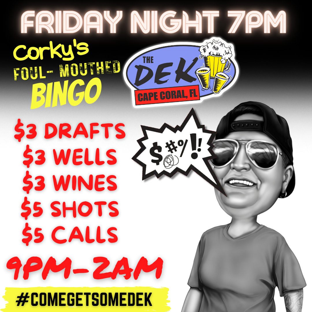 TheDekBar's tweet photo. Don't mind if we do. 😋 $3 Wells, Wines, &amp; Domestic Drafts and $5 Cocktails! https://t.co/et0na89rxx