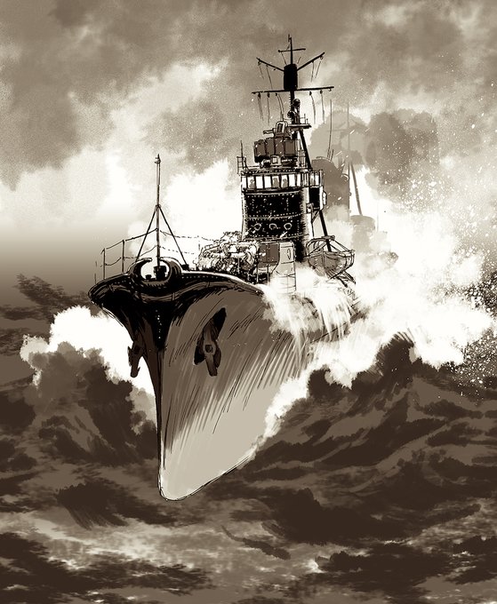 「water world war ii」 illustration images(Latest)