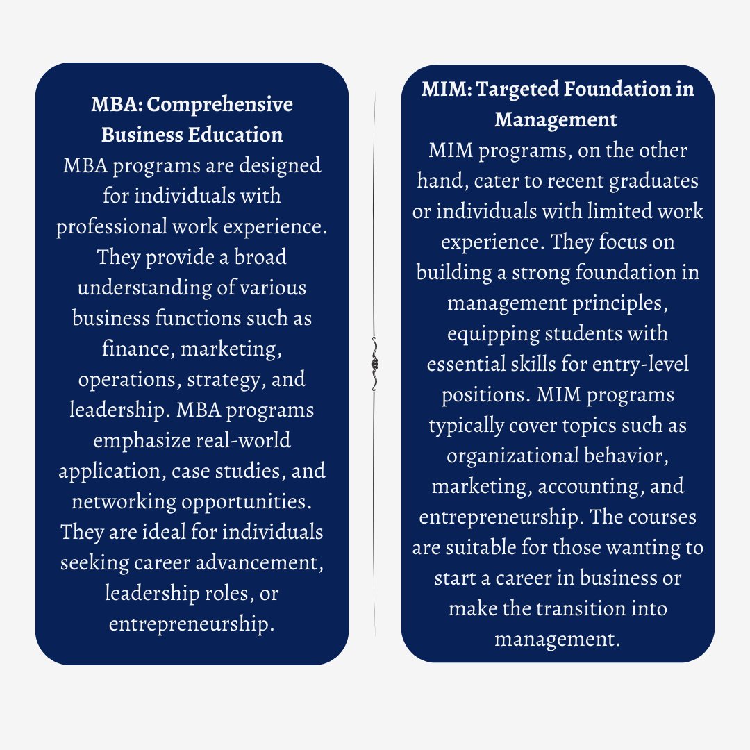 CollzyEdu's tweet photo. Compare MBA &amp; MIM, navigate career choices, find your fit with Collzy!

Connect with us: +91-9971139243,  https://t.co/TX4RQ0rFTr https://t.co/ePCriF8CYl