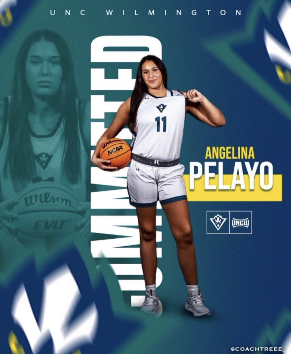 Congratulations to senior Angelina Pelayo on her commitment to play basketball at UNC Wilmington! Way to go!