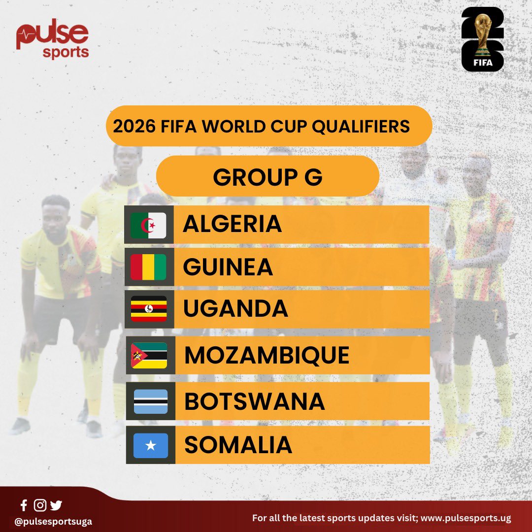 The goal is to top the group for a spot in Mexico, Canada and the United States come 2026
@ucufocustv @OfficialFUFA @FUFATvCup