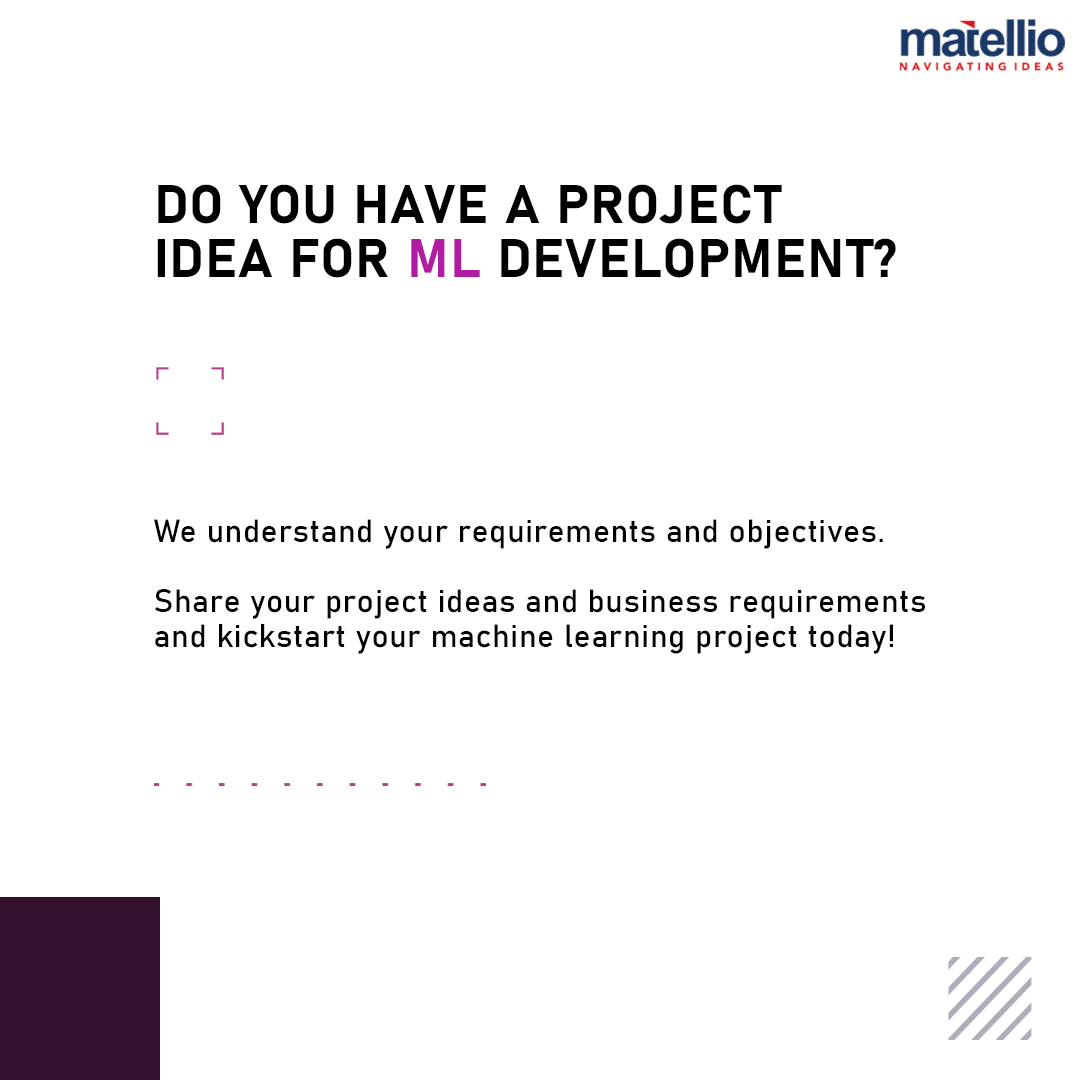 Matellio_Inc's tweet image. Unlock the Power of Machine Learning for Your Business! Tap into the endless possibilities that machine learning brings to your business. Click here to explore: matellio.com/solutions/mach…
#MachineLearningServices #MLBenefits #VirtualAssistance #SmartOperations #OptimizedResource