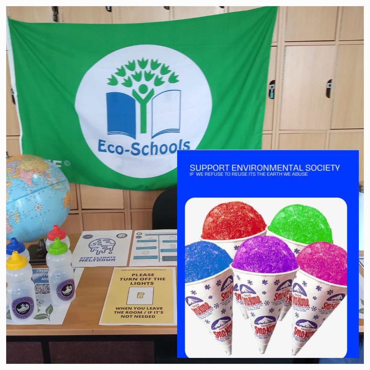 saintolaves's tweet image. The #EnvironmentalSociety will be selling 'Snow Cones' throughout #SportsDay, on Mon 17 July, from 1pm! Money raised will be put towards purchasing a new food #composter. Parents/carers &amp;amp; students are warmly invited to bring a small amount of cash to purchase these (£2 per cone).