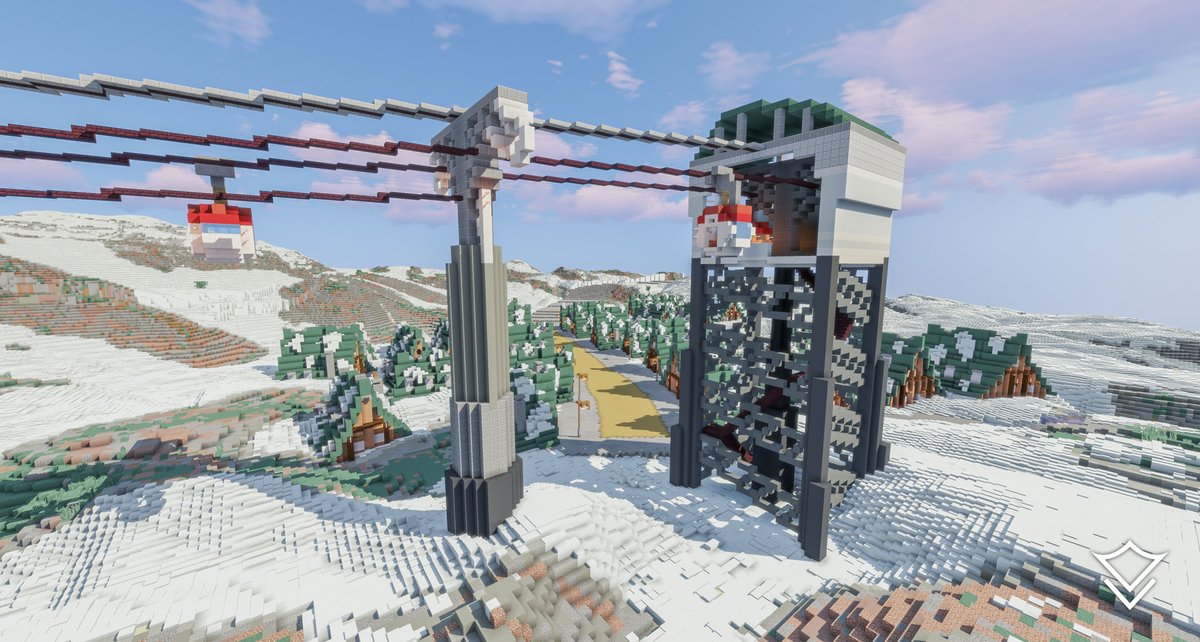 VarunaLLC's tweet image. Anyone want to go skiing in #Minecraft?  ⛷️ 

Check out NEPTAR! 🌟 🚠 

🔗 buff.ly/42XbiZc 

#MinecraftBuilds #MinecraftServers