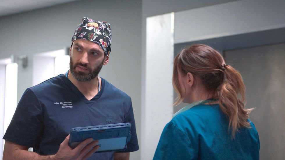 #HolbyCity star #DavoodGhadami is returning as Eli Ebrahimi for #Casualty's special episode celebrating 75 years of the #NHS. The episode will screen on #Saturday on <a href="/BBCOne/">BBC One</a> <a href="/BBCCasualty/">BBC Casualty</a>