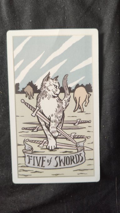 14 липня ваша #картадня у #таро це - 5 мечів. Я переміг! - саме цією фразою я можу охаректизувати цей<a href="/tag/%D0%BA%D0%B0%D1%80%D1%82%D0%B0%D0%B4%D0%BD%D1%8F"class="tags">#картадня</a><a href="/tag/%D1%82%D0%B0%D1%80%D0%BE"class="tags">#таро</a>