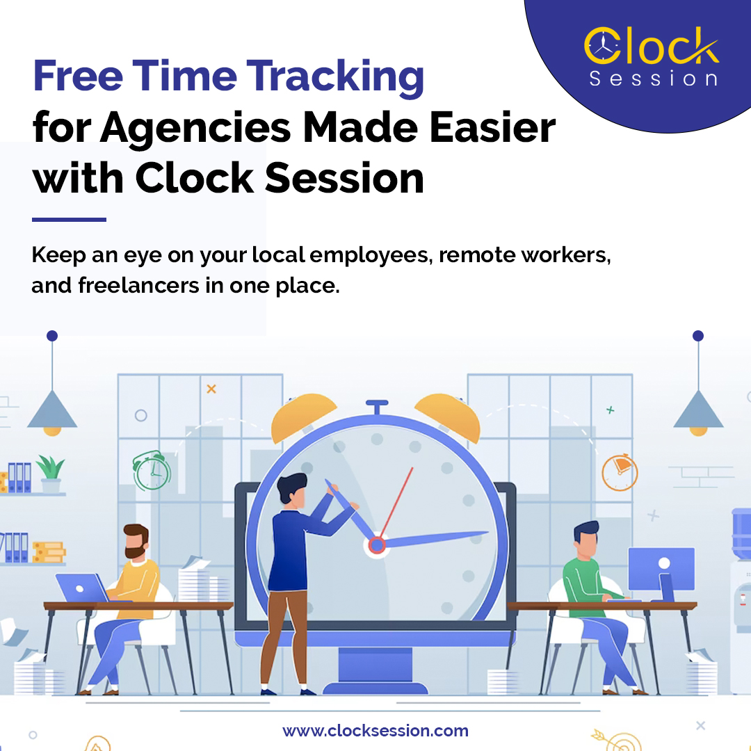 ClockSession's tweet photo. #ClockSession is revolutionizing #timetracking for agencies. ⌛

Experience it for yourself with our free trial! 👇
https://t.co/LjfplvNgvt

#productivity #freetimetracking #software #freetrial #freetimetrackingsoftware #RemoteWork #ProductivityHacks #TimeManagement  #business https://t.co/952gR1hPZN