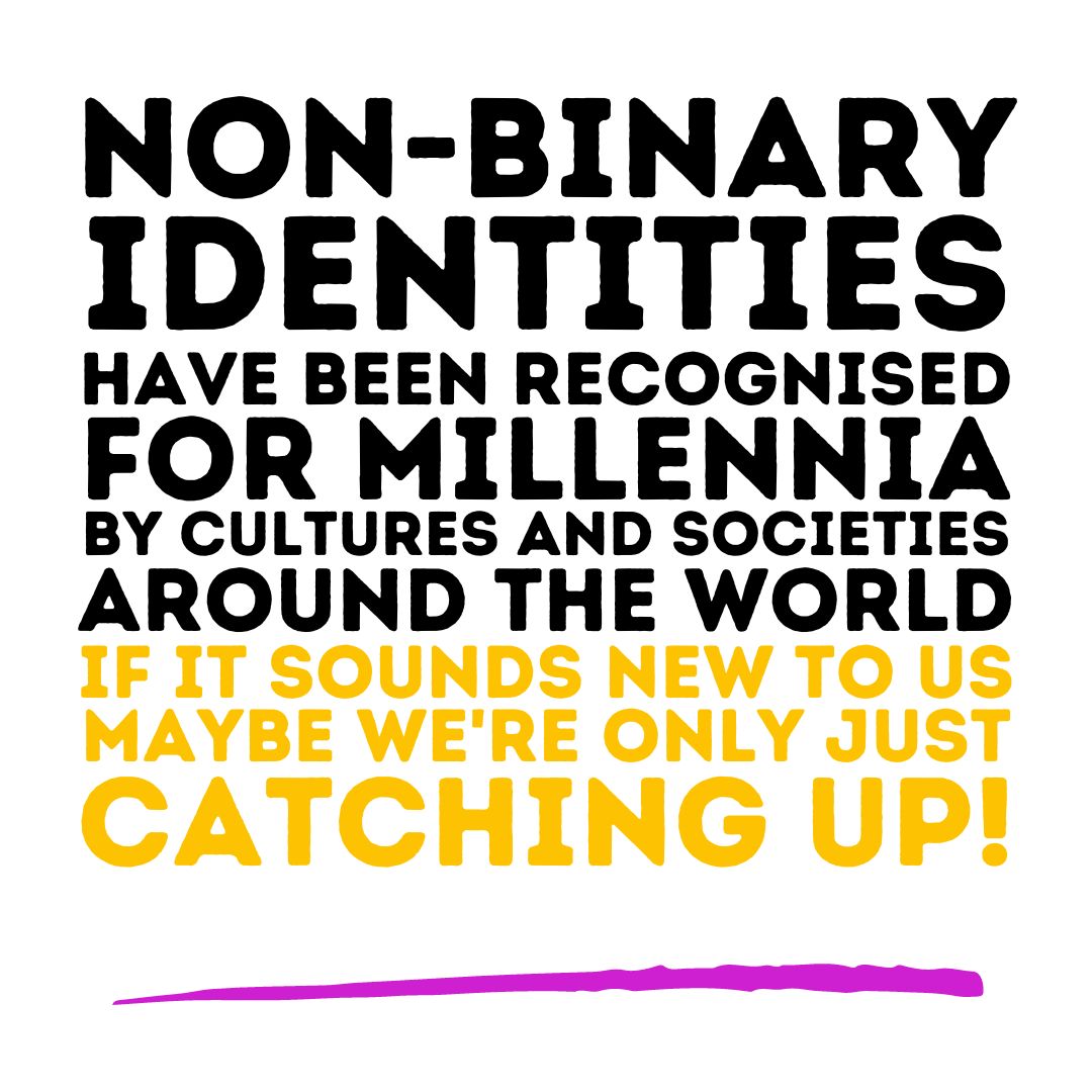PeopleWrexUni's tweet photo. (2/2) We're celebrating #nonbinary day here the University today #diddeuaidd - Heddiw, rydym yn cydnabod di-ddeuaidd. Friday 14 July is International Non-Binary Day, but what does that mean? #wrexham #wrecsam) #wrexhamuniversity #prifysgolwrecsam #wrexhamglyndwr #wrecsamglyndwr https://t.co/0wKNapM3m8