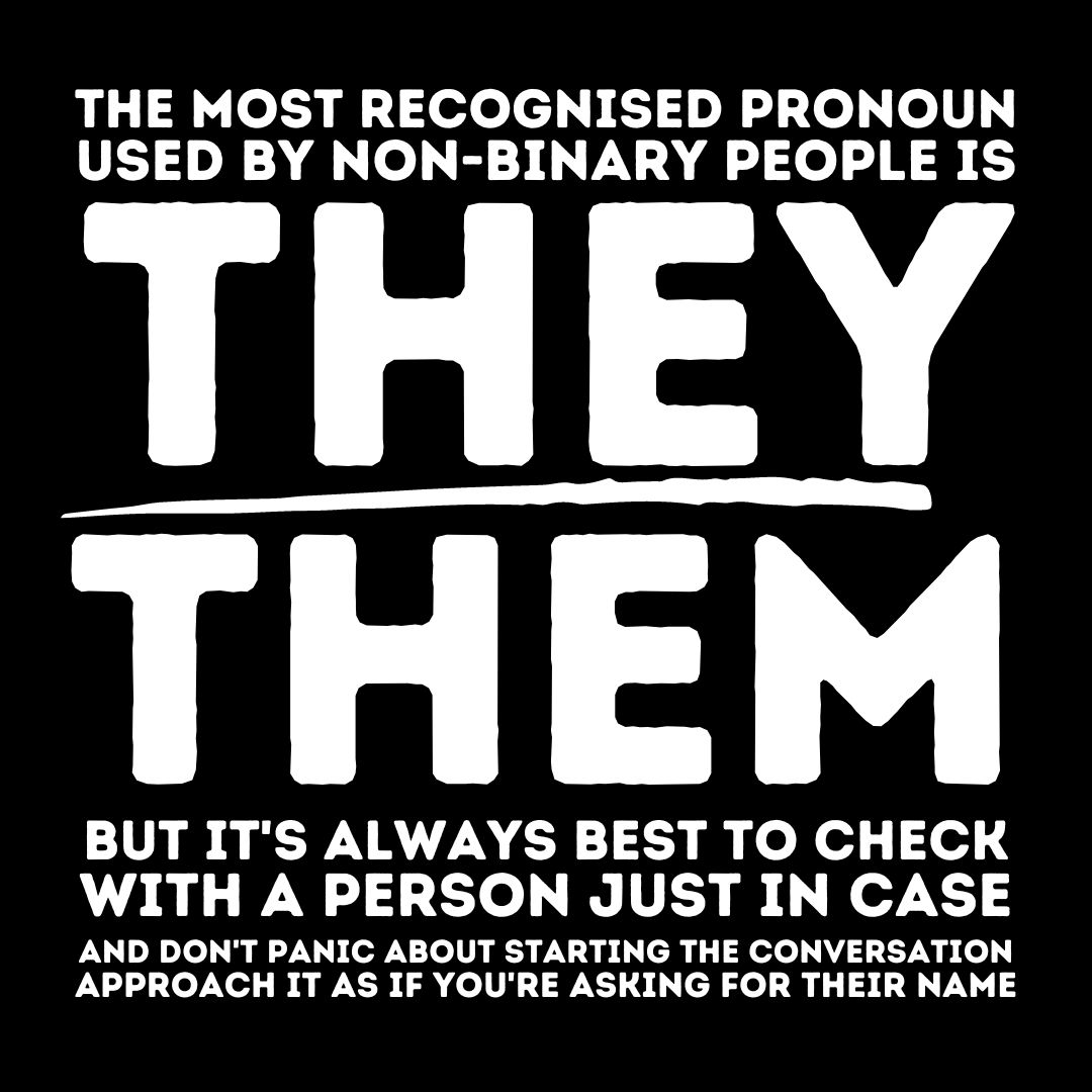 PeopleWrexUni's tweet photo. (2/2) We're celebrating #nonbinary day here the University today #diddeuaidd - Heddiw, rydym yn cydnabod di-ddeuaidd. Friday 14 July is International Non-Binary Day, but what does that mean? #wrexham #wrecsam) #wrexhamuniversity #prifysgolwrecsam #wrexhamglyndwr #wrecsamglyndwr https://t.co/0wKNapM3m8