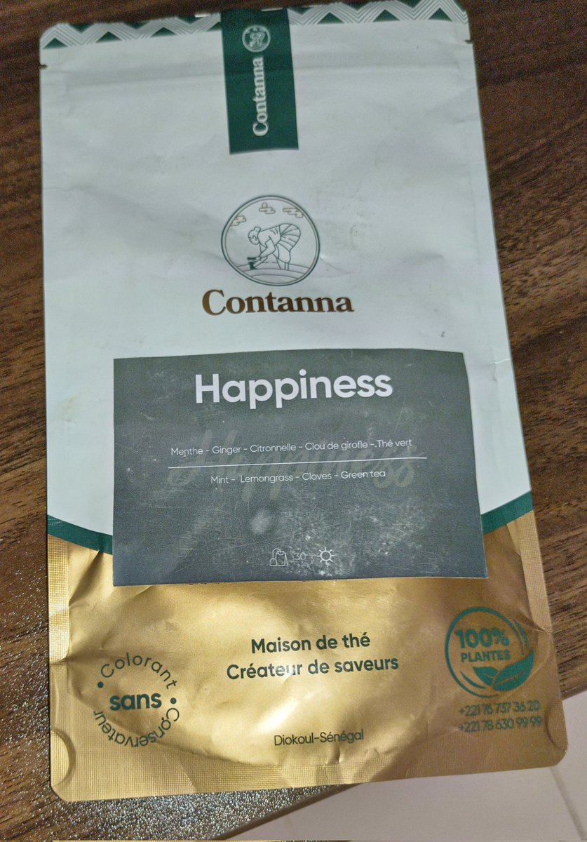 spechy's tweet photo. Amateurs de Thé, je vous recommande cette marque de Thé made in Sénégal et dont l'entreprise se trouve à Grand Mbao. Ils font des compo avec clou de girofle, citronnelle etc.... https://t.co/hb4WaL3rAu
