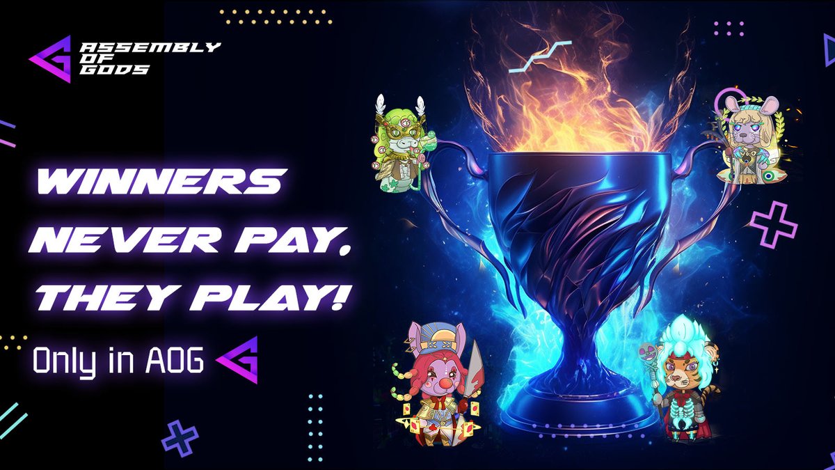 AOG_Global's tweet photo. Victory has a new name, and it's #AOG!
Why pay when you can play and win?🤔

#AOG #GameFi #SocialFi #IncentiFi #Web3 https://t.co/IvYIZqiWBh