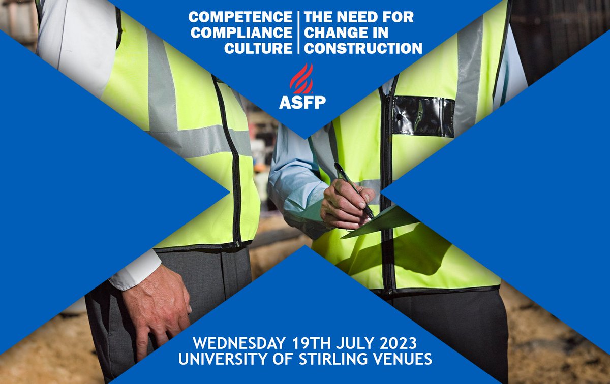 Don't Miss Out Our #ScotlandSeminar takes place next Week! Join us on the Wednesday 19th for an engaging discussion led by a distinguished panel of experts, as we delve into the crucial aspects of enhancing #ndustryStandards Book your place now asfp.org.uk/page/ScotlandS…