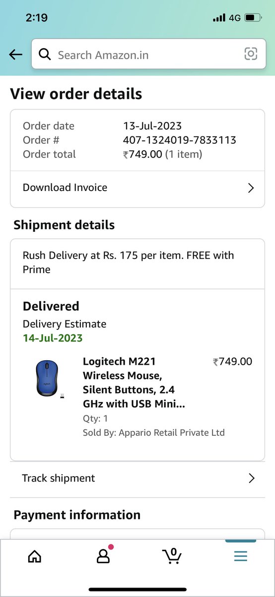 yourswaps's tweet photo. @amazonIN had worst experience with delivery guy today. He was supposed to come to actual address deliver the product but instead asked me to come to building main gate to collect the order or else threatened to take order back and showing it as delivered. Is this any new policy? https://t.co/Oh0dGYlipP