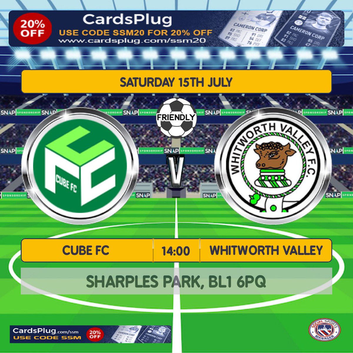 WhitworthValley's tweet photo. Jordan whitehead takes his first game in charge this weekend as his side travel to Bolton to play @CubeFCBolton who are coming of the back of a very strong pre season so far.

⏱️ - 2:00 PM
📍- Sharples Park, BL1 6PQ

Get down and support the boys.🟢⚪⚽ UTV https://t.co/YX1Yc2zEXG