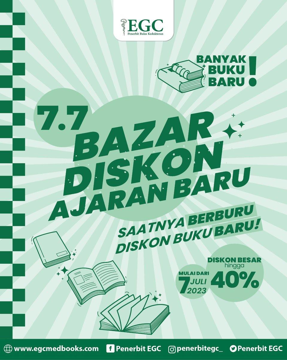 PenerbitEgc's tweet photo. Hidup selelah itu, eh lewat postingan ada Promo di EGC! https://t.co/A7A6fNCVo3