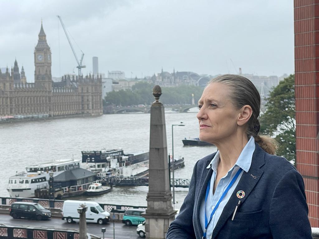 ZESTAs' Madadh MacLaine joined the recent @IndustryParlTrust dinner on '#NetZero #Shipping: #Decarbonisation of #Ports,' discussing their role in uniting #shipping behind the energy transition.
