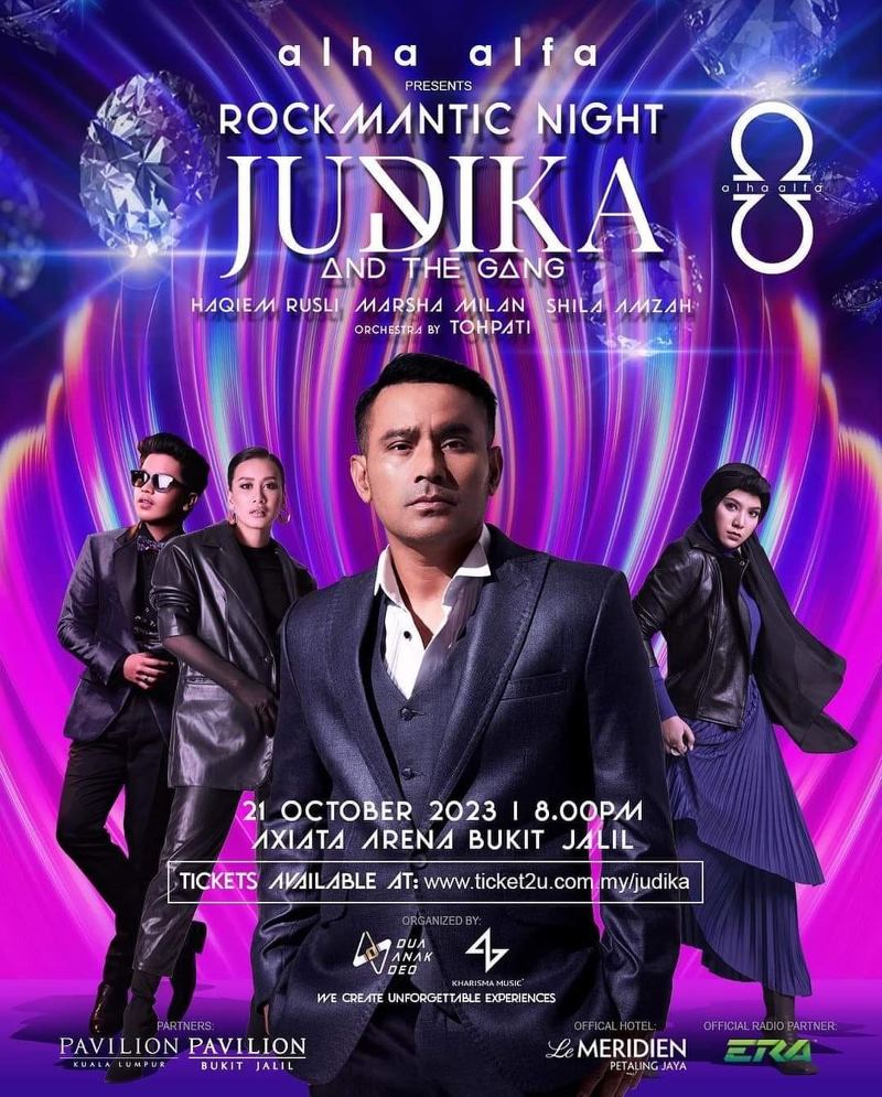 Rockmantic Night Judika And The Gang Kuala Lumpur (Tickets)