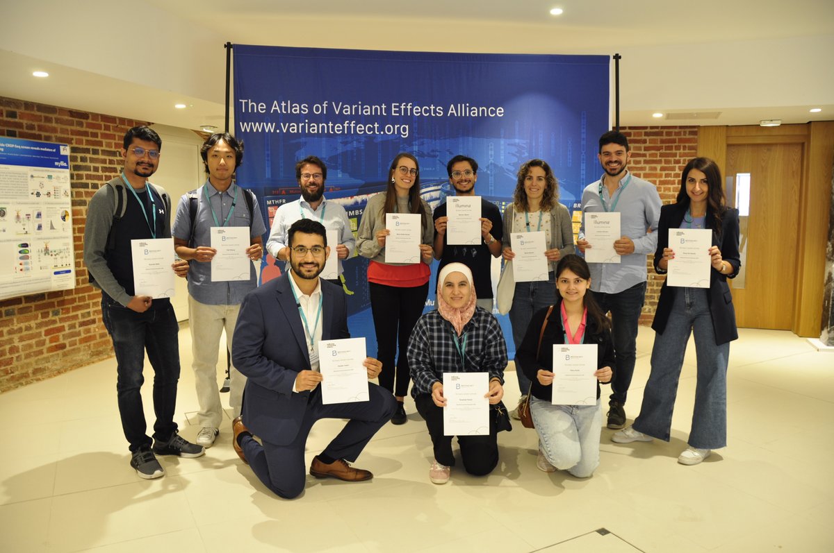 Wellcome Connecting Science Learning and Training (@eventswcs) on Twitter photo 🎉 Congratulations to all our #VariantEffect23 bursary award winners! 🏆
A huge thank you to <a href="/BrotmanBaty/">Brotman Baty</a> and <a href="/illumina/">Illumina</a> for supporting bursaries, enabling these talented scientists from across the globe to participate in this meeting <a href="/HinxtonHall/">Hinxton Hall Conference Centre</a>
#AcademicChatter #phdchat 🎉 Congratulations to all our #VariantEffect23 bursary award winners! 🏆
A huge thank you to <a href="/BrotmanBaty/">Brotman Baty</a> and <a href="/illumina/">Illumina</a> for supporting bursaries, enabling these talented scientists from across the globe to participate in this meeting <a href="/HinxtonHall/">Hinxton Hall Conference Centre</a>
#AcademicChatter #phdchat