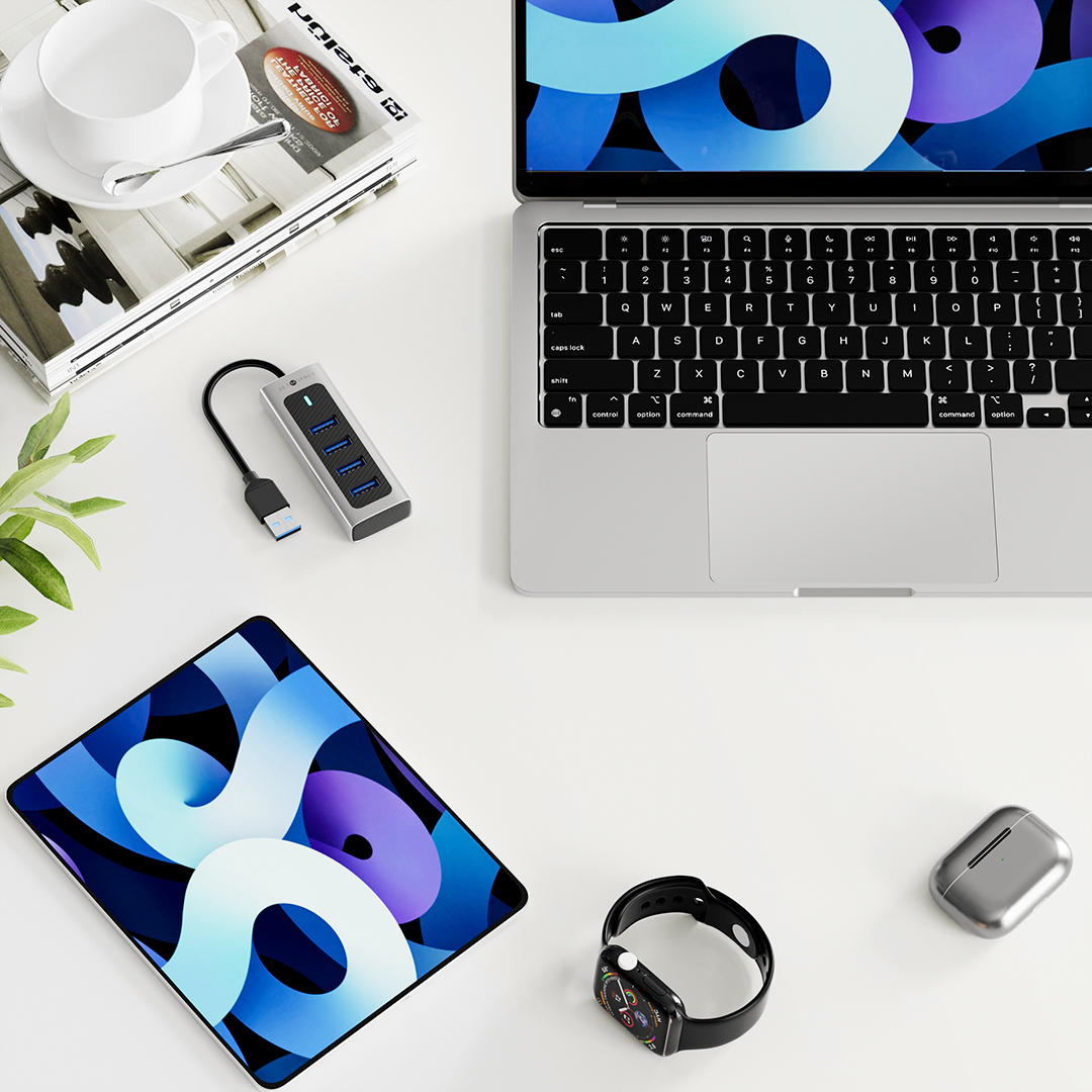 SetMspace's tweet image. Which desk aesthetic are you? ✨ 

 1. Neutral
 2. Colorful 
3. Dark and Moody
 4. Modern Minimalist  

Let us know in the comments👇  
 #4portsusb #Hub #SetMspace #USBPort #deviceConnectivity #Enhancedproductivity #workproductivity #desktop #workplace #matching