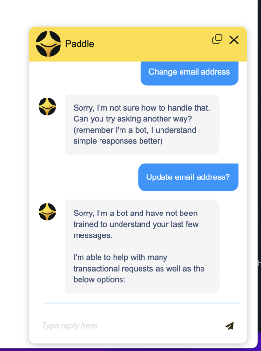 The future of customer service is as bad as chatbots have always been (cc @PaddleHQ)