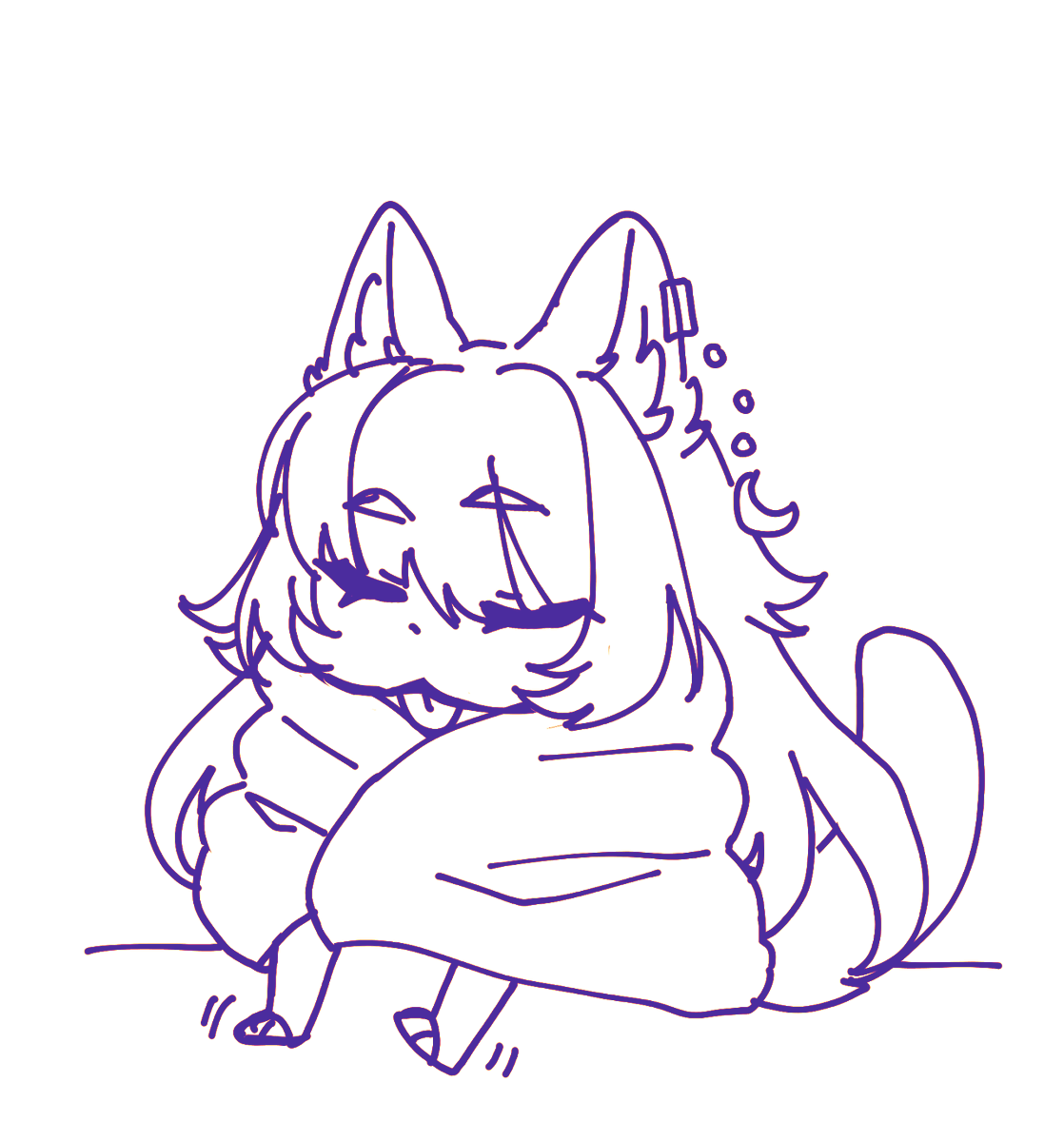 astralouve's tweet photo. i'm just a lil eepy 🐺✨ #stARTwolf https://t.co/qOqTFDrL4r