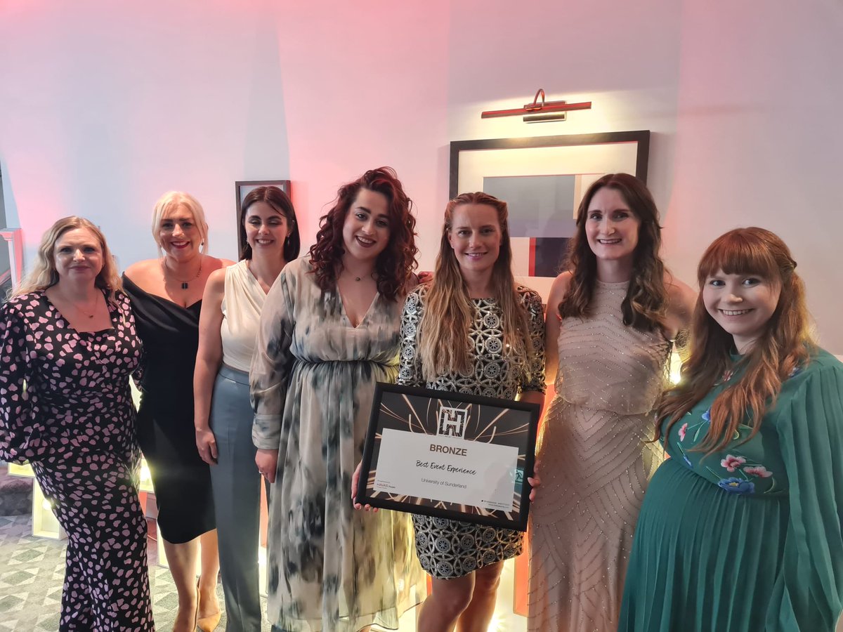 “We are delighted": <a href="/sunderlanduni/">University of Sunderland</a> wins award for Best Event Experience at this year's <a href="/heistawards/">The Heist Awards</a> sunderland.ac.uk/more/news/stor… #HEIST2023
