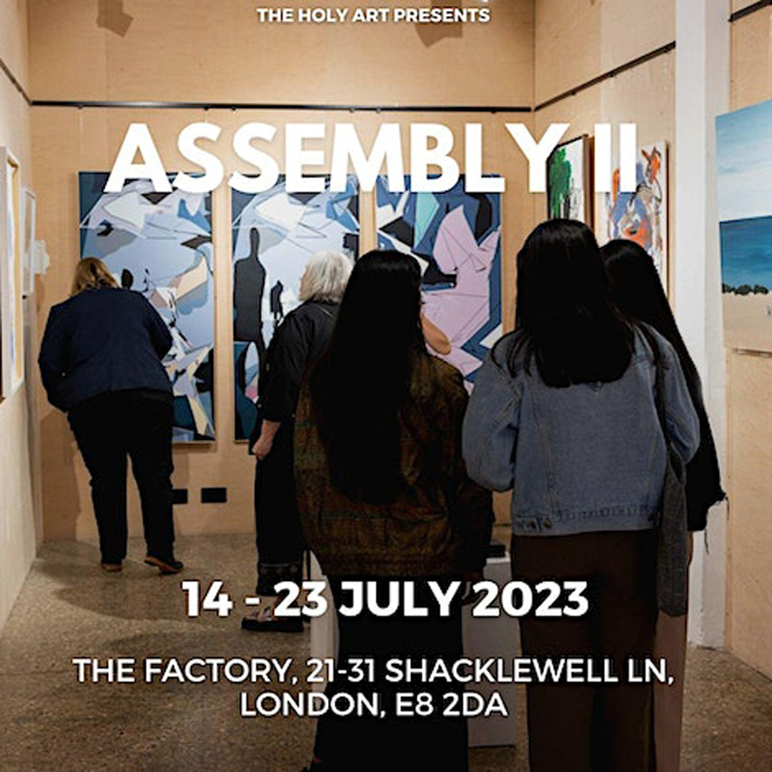 Great to be involved in this group show... Private view this evening @ The Factory in Dalston. thankQ Holy Art and look forward to seeing you all later - Private view and RSVP for free tickets here :- eventbrite.co.uk/e/assembly-ii-…