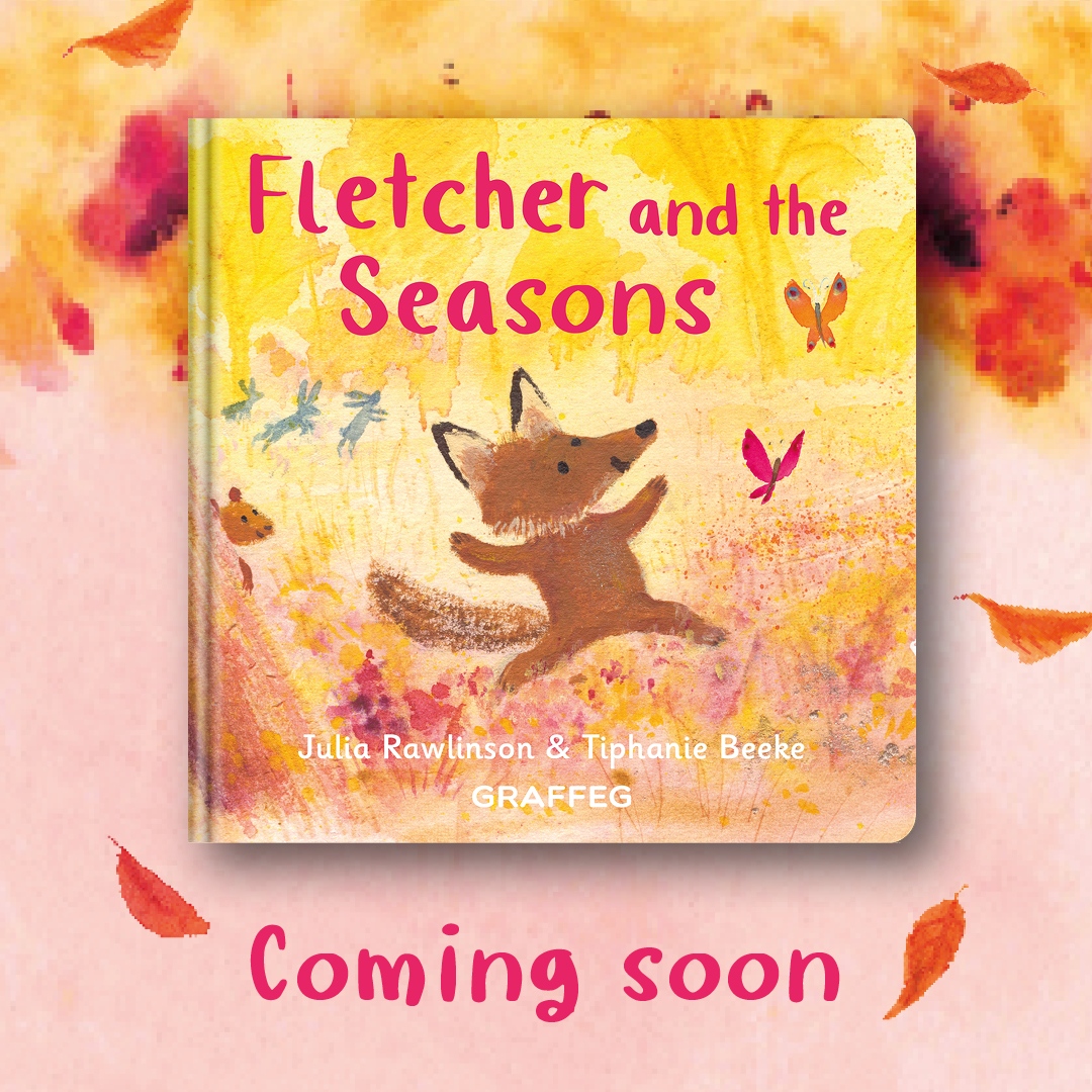 S0 excited I can finally talk about Fletcher's very first board book! Hugely grateful to @graffeg_books, and @TiphanieBeeke for her glorious illustrations. Out in October, available to pre-order now! graffeg.com/products/fletc… #FletchersFourSeasons #FletcherAndTheSeasons #BoardBook