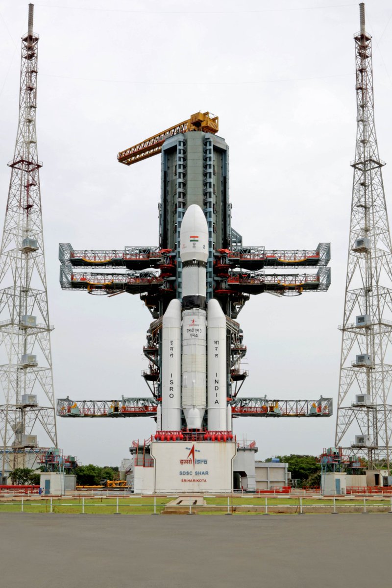 Best Wishes To Indian Space Research Organisation @isro #ISRO to launch #Chandrayaan3 by LVM3 rocket at 2.35 pm today from Sriharikota. It will be Huge Success 🔥 #Chandrayaan3 #isroindia #JaiHind #India