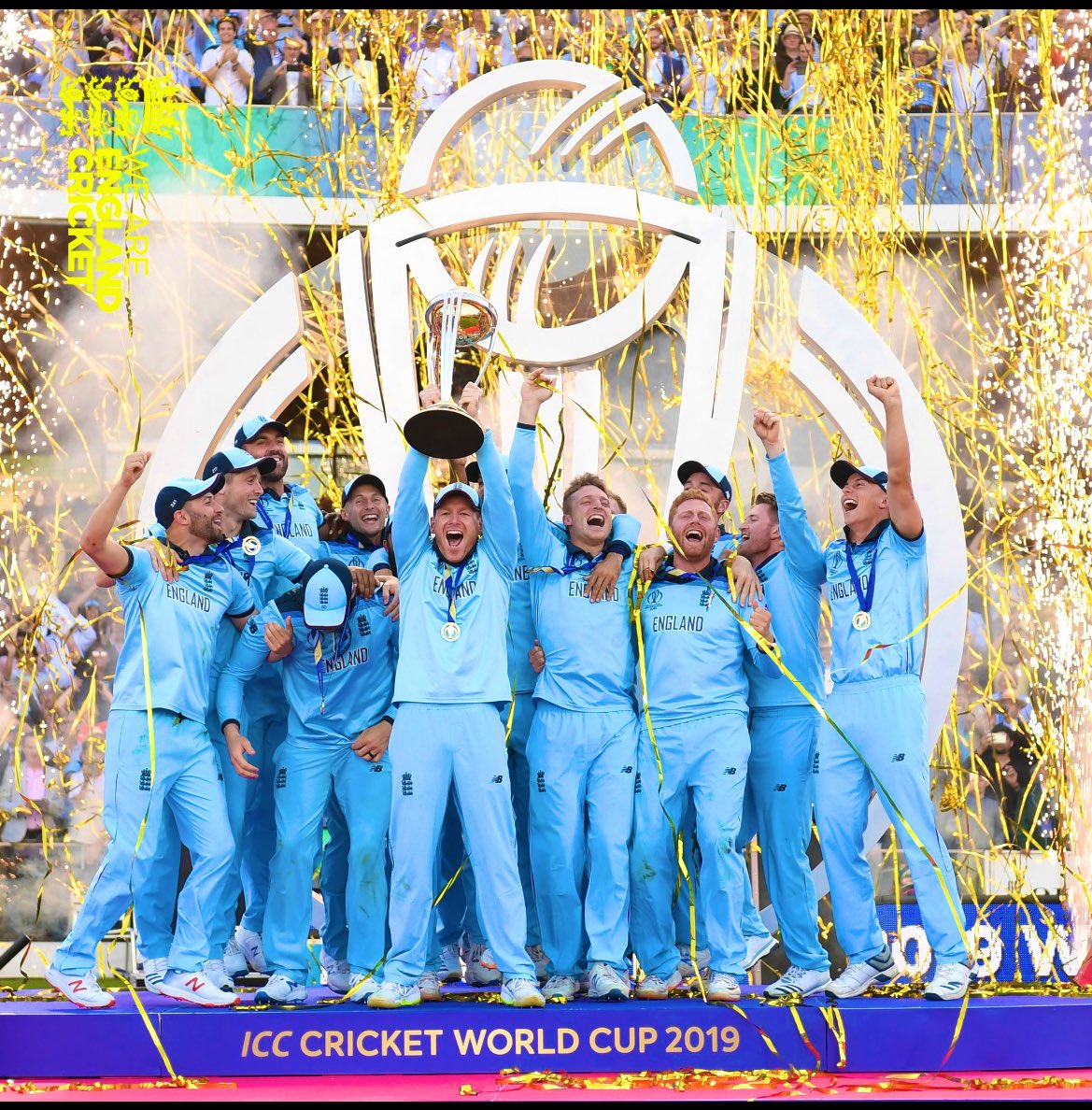 14.07.19💎🏆

Day will be etched in history🍻
🏴󠁧󠁢󠁥󠁮󠁧󠁿
@englandcricket @ECB_cricket @cricketworldcup 
@ICC_Worldcup19