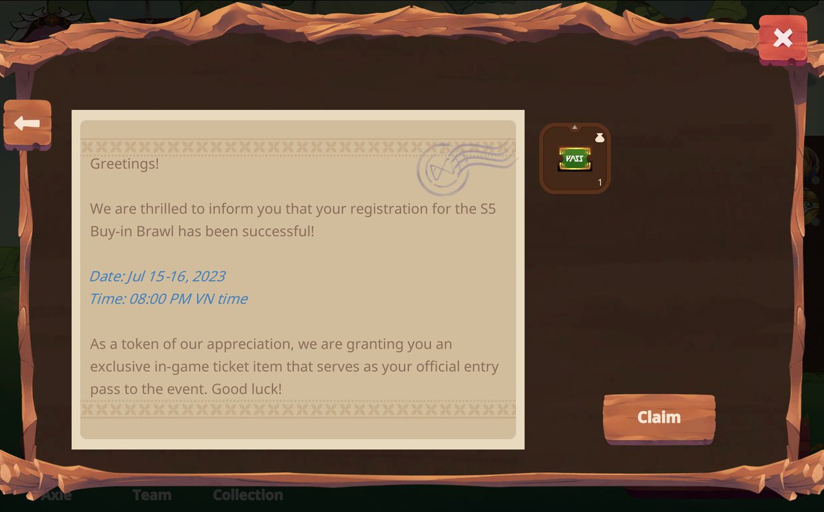 Jihoz_Axie's tweet photo. Last chance to register and get this ticket via your mailbox later!

register now 👇

https://t.co/gAD8tXTbEA https://t.co/edoS7nAWJh
