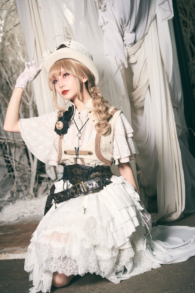 Renaissance Rose スカート【ozz on japan】 2024 Oneste Rose Festa