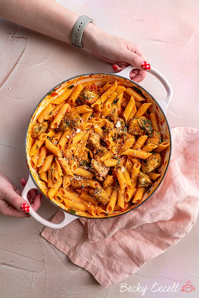 Becky Excell 💙 on Twitter "DINNER 🍽 Creamy tomato chicken pasta the