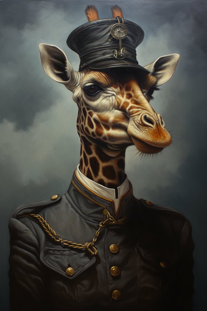 KnownOrigin_io's tweet photo. DIESELPUNK GIRAFFE PORTRAIT by #StanRagets
20 Editions
Buy now for 0.02 ETH
https://t.co/NoFBPKbzfg https://t.co/lug3SQkhGj