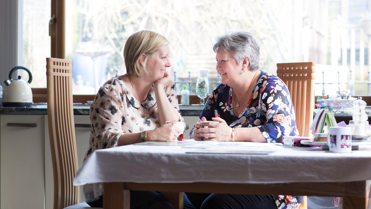 Some people with dementia may struggle with communication, but there are some things we can do to help. 

🔇Reduce distractions (turn off tv/radio)
🗣Speak at a slower pace
👍Think about how your body language is coming across  
📝Use aids (visual clues or written words)